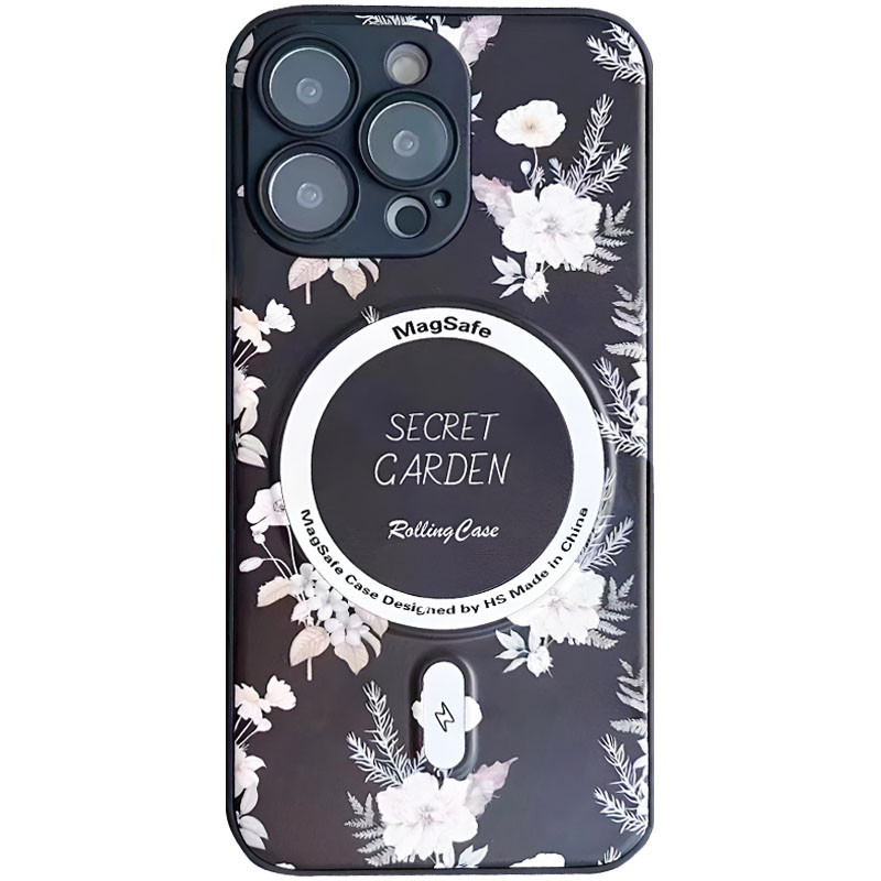 TPU+PC чохол Secret with Magnetic Safe на Apple iPhone 16 Pro (6.3") (Black)