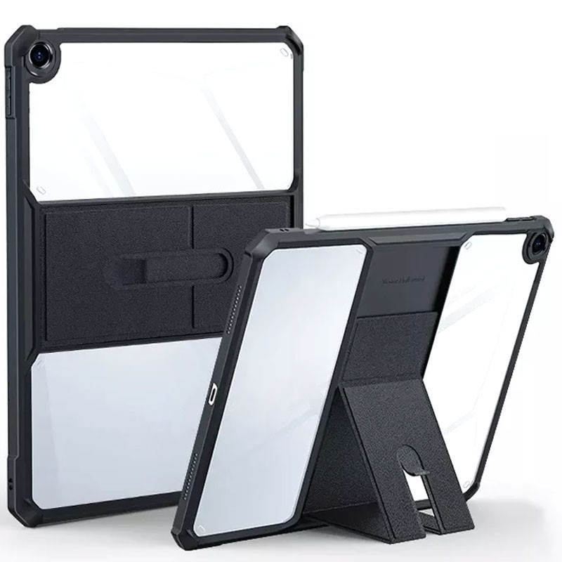 Фото TPU+PC чохол Xundd Stand з посиленими кутами на Samsung Galaxy Tab A11 (8.7'') (Чорний) на vchehle.ua