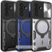 Ударопрочный чехол Bracket case with Magnetic для Realme C71