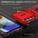 Удароміцний чохол Camshield Army Ring на Samsung Galaxy M14 5G (Червоний / Red) в магазині vchehle.ua