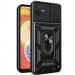 Ударопрочный чехол Camshield Serge Ring для Samsung Galaxy A07 (Черный)
