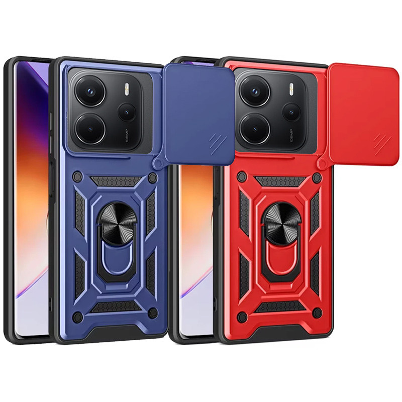 Ударопрочный чехол Camshield Serge Ring для Xiaomi Redmi Note 14 4G (Europe version)