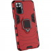 Ударостійкий чохол Transformer Ring for Magnet на Xiaomi Redmi Note 10 Pro / 10 Pro Max (Червоний / Dante Red)