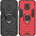 Ударопрочный чехол Transformer Ring for Magnet для Xiaomi Redmi Note 9s/Note 9 Pro/Note 9 Pro Max