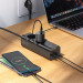 Удлинитель Hoco NS10 Wisdom 2-position PD67W (1USB-A/3C/2Socket) (2m) (Black) в магазине vchehle.ua