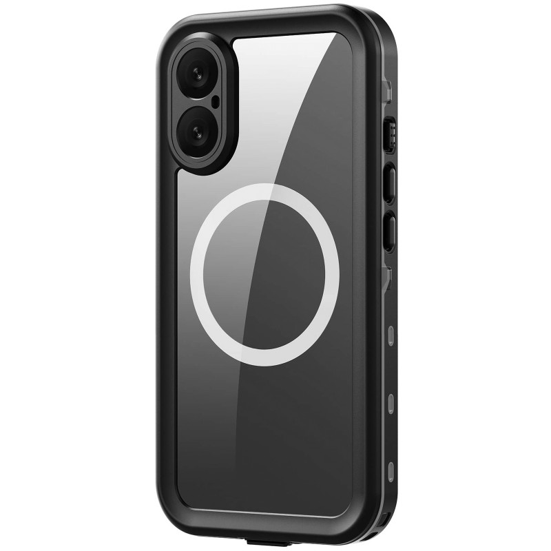 Водонепроникний чохол Shellbox with Magnetic Safe на Apple iPhone 17 (6.3") (Чорний)