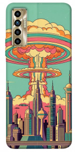 Чехол Сolorful explosion для TECNO Camon 17P