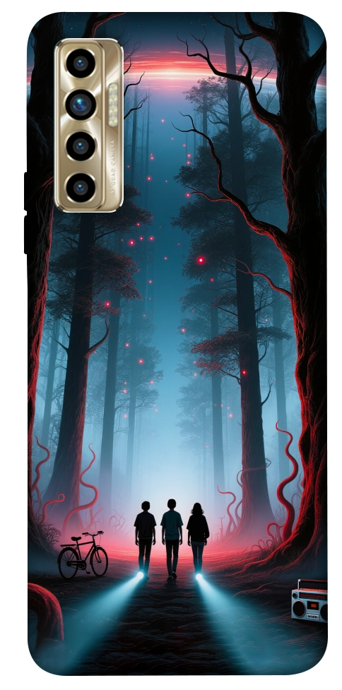 Чехол Kids in the forest для TECNO Camon 17P