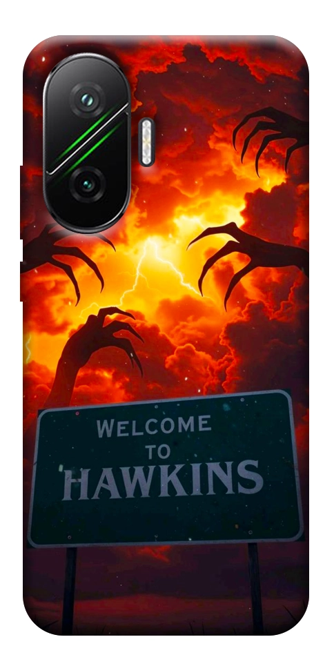 Чохол Welcome to hawkins для Xiaomi Poco F7