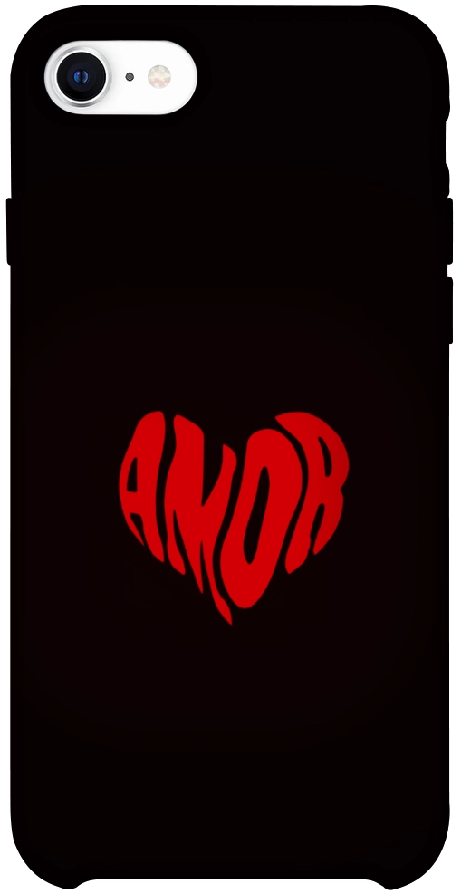 Чехол Amor heart для iPhone SE (2020)