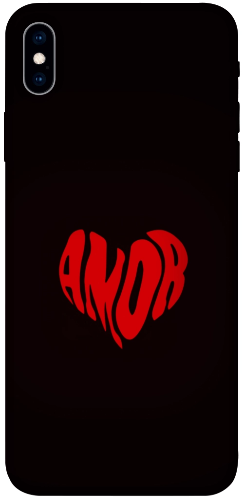 Чехол Amor heart для iPhone XS Max