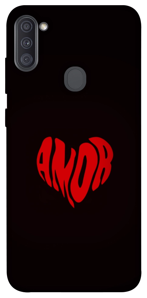 Чехол Amor heart для Galaxy A11 (2020)
