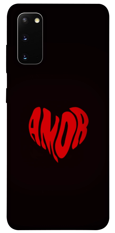 Чехол Amor heart для Galaxy S20 (2020)