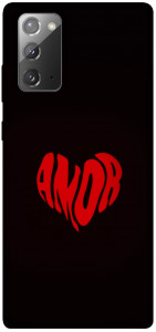 Чохол Amor heart для Galaxy Note 20