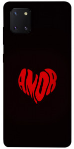 Чехол Amor heart для Galaxy Note 10 Lite (2020)