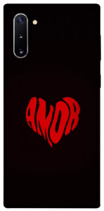 Чохол Amor heart для Galaxy Note 10 (2019)