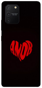 Чехол Amor heart для Galaxy S10 Lite (2020)