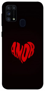 Чохол Amor heart для Galaxy M31 (2020)
