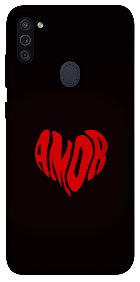 Чехол Amor heart для Galaxy M11 (2020)