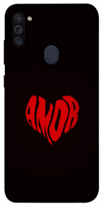 Чохол Amor heart для Galaxy M11 (2020)