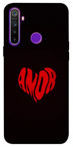 Чехол Amor heart для Realme 5