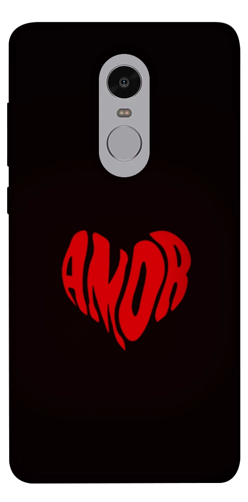 Чехол Amor heart для Xiaomi Redmi Note 4X