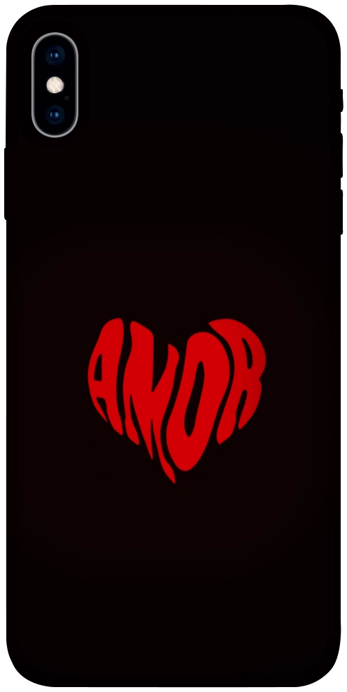 Чохол Amor heart для iPhone XS