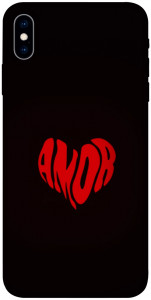 Чохол Amor heart для iPhone XS