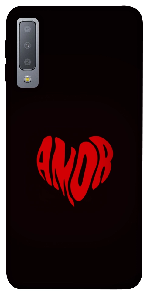 Чехол Amor heart для Galaxy A7 (2018)