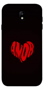 Чохол Amor heart для Galaxy J7 (2017)