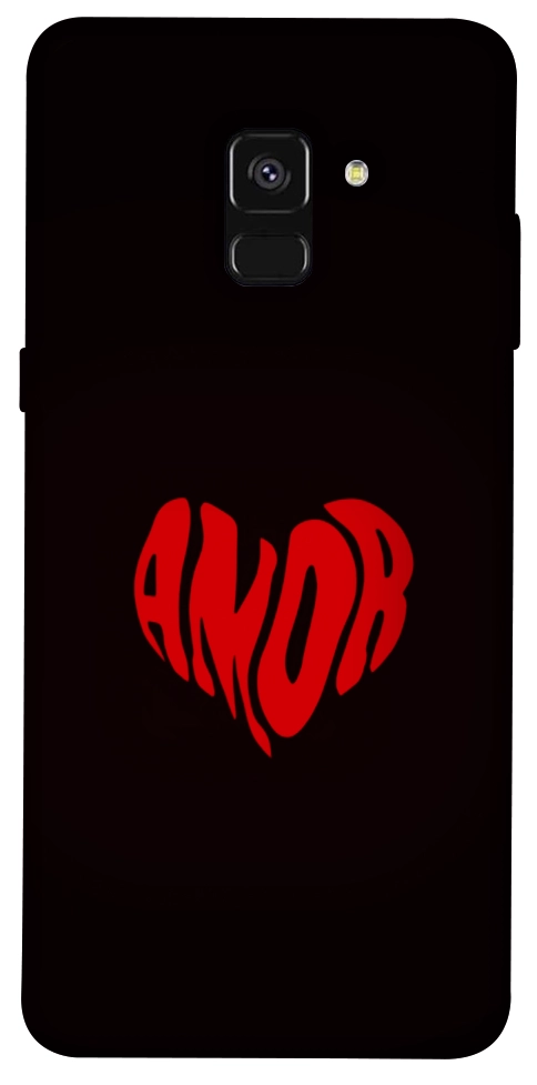 Чехол Amor heart для Galaxy A8 (2018)