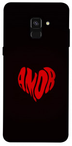 Чехол Amor heart для Galaxy A8 (2018)