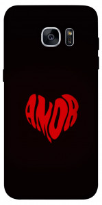 Чохол Amor heart для Galaxy S7 Edge