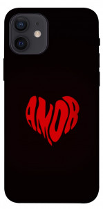 Чехол Amor heart для iPhone 12