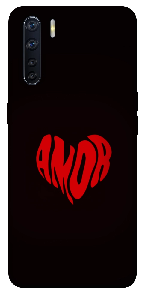 Чехол Amor heart для Oppo A91