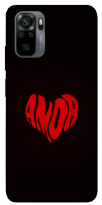 Чохол Amor heart для Xiaomi Redmi Note 10