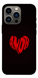 Чохол Amor heart для iPhone 13 Pro