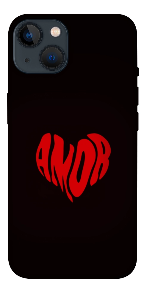 Чохол Amor heart для iPhone 13