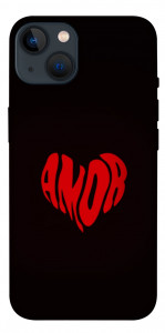 Чохол Amor heart для iPhone 13