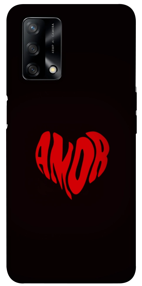 Чехол Amor heart для Oppo A74 4G