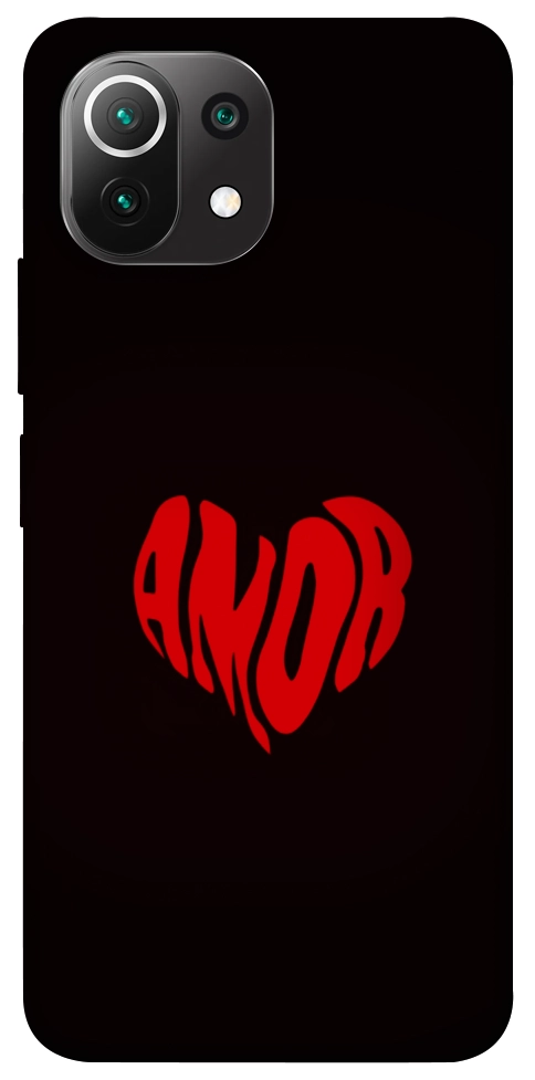 Чехол Amor heart для Xiaomi Mi 11 Lite