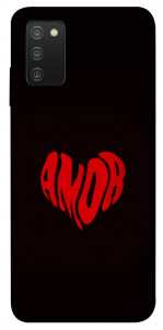 Чохол Amor heart для Galaxy A03s