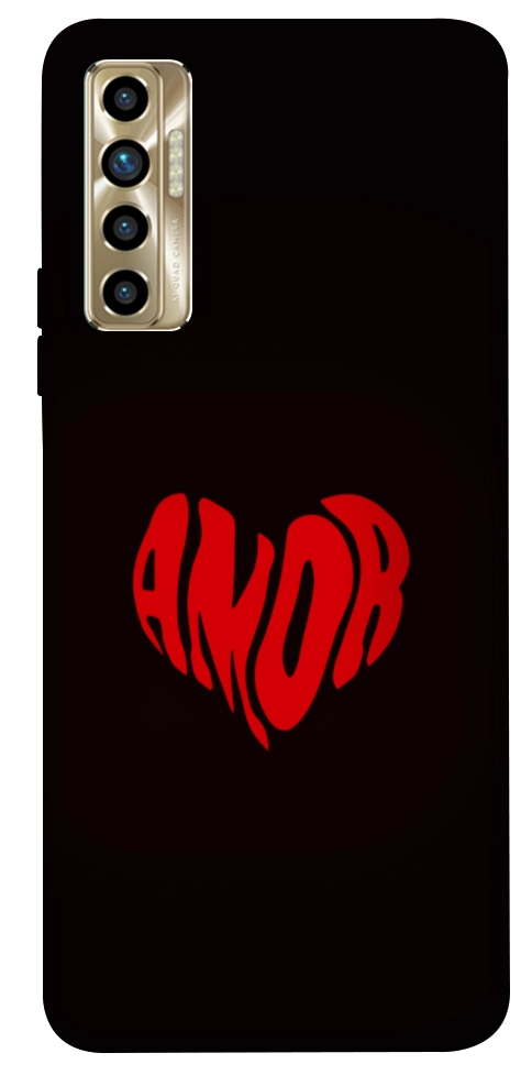 Чехол Amor heart для TECNO Camon 17P