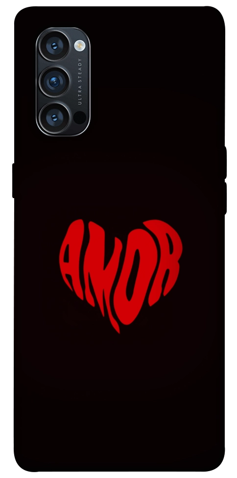 Чехол Amor heart для Oppo Reno 4 Pro 5G