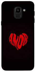 Чохол Amor heart для Galaxy J6 (2018)