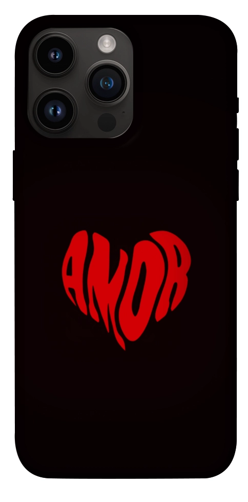 Чехол Amor heart для iPhone 14 Pro Max