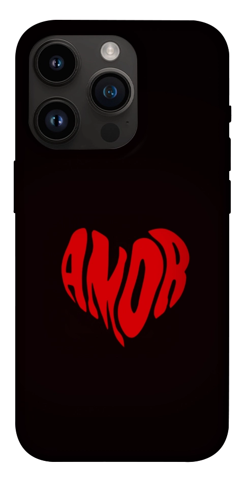 Чехол Amor heart для iPhone 14 Pro