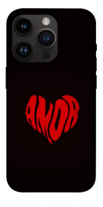Чохол Amor heart для iPhone 14 Pro