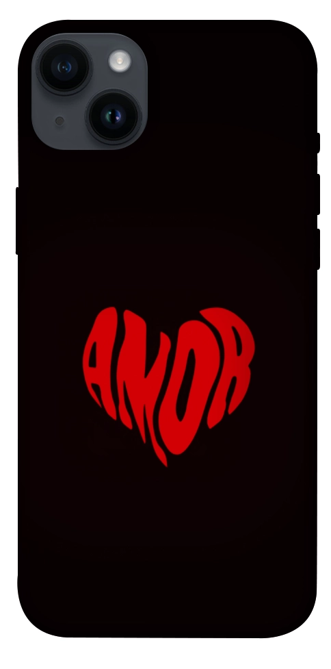 Чохол Amor heart для iPhone 14 Plus