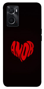Чохол Amor heart для Oppo A76 4G